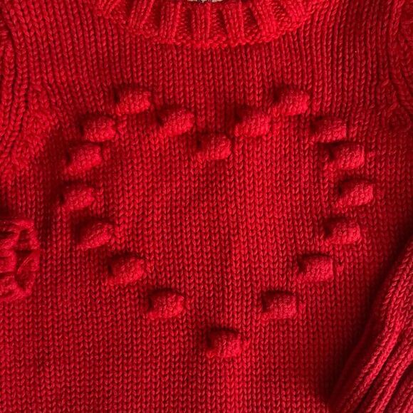 ❤️ Old Navy Heart Sweater Dress Size 12-18 Months - Picture 4 of 4